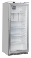 COOL HEAD Šaldytuvas QRXG600, GN 2/1, stiklinės durys, plieno spalva, 600 l. QRXG 600 | E-gastro