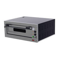 REDFOX Elektrinė picos krosnelė 1 kamera E 4 00006144 | E-gastro