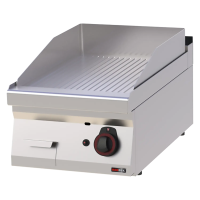REDFOX Dujinė kepimo plokštuma 40×51 rifliuota be spintelės FTR 70/04 G 00110069 | E-gastro