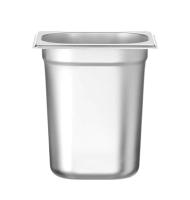 HENDI Konteineris GN 1/6  Budget Line, 3,4L, 176x162x(H)200mm 800652 | E-gastro