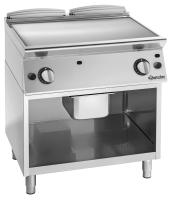 BARTSCHER Dujinė kepimo plokštuma ant atviros spintelės G800 G, lygi, 800 mm, 18 kW 2995081 | E-gastro