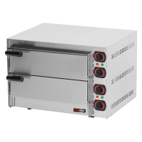 REDFOX Elektrinė picos krosnelė stalviršinė 2 kameros FP 66 R 00000959 | E-gastro