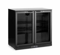 ARKTIC Dviejų durų baro šaldytuvas, 158L, Juodas, 900x530x(H)870mm 236895 | E-gastro