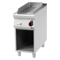 REDFOX Elektrinė kepimo plokštuma 31×65, chromuota, lygi, ant atviros spintelės FTHC 90/40 E 00011719 | E-gastro