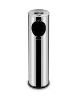 HENDI Šiukšliadėžė su pelenine, 15L, ø200x(H)700mm 691380 | E-gastro
