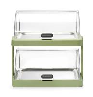HENDI Dviguba atverčiama aušinimo vitrina UNIQ, designed by Robert Bronwasser, Žalia,480x355x(H)480mm 871973 | E-gastro