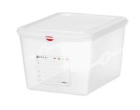 HENDI GN 1/2 konteineris, polipropilenas, 12,5L, 325x265x(H)200mm 873281 | E-gastro