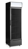ARKTIC Vienų durų baro šaldytuvas su apšviečiamu skydeliu, 254L, Juodas, 578x605x(H)1980mm 236932 | E-gastro