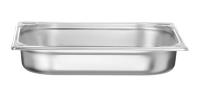 HENDI Konteineris GN 2/3, Kitchen Line, 5,5L, nerūdijantis plienas, 354x325x(H)65 mm 806227 | E-gastro