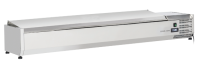 COOL HEAD Ingredientų vitrina VRX18/38 S/S, nerūdijantis plienas 8 GN1/3, 230V/160W, 395x281x1800 mm VRX 18/38S/S | E-gastro