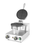 HENDI Apvali vaflinė belgiškiems vafliams, 230 V / 1000 W, 250×491×(H)285 mm 212172 | E-gastro
