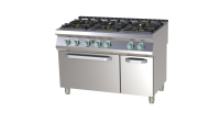 RM GASTRO Dujinė viryklė su statine dujine orkaite SPST 7120A/21 G 00014803 | E-gastro