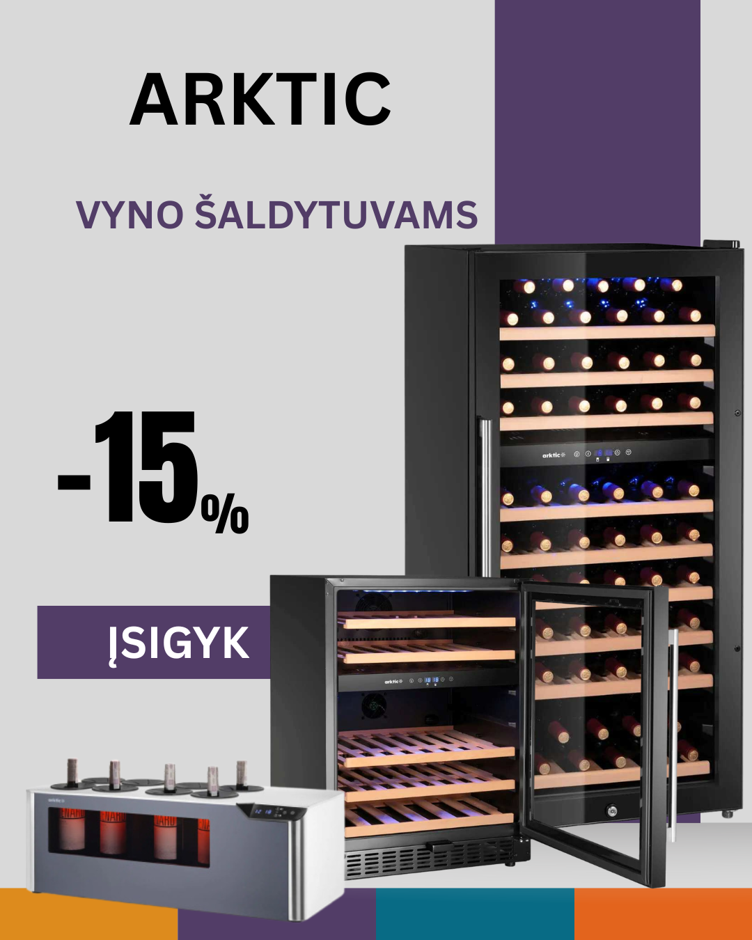 Atnaujinkite šaldymo įrangą už patrauklią kainą!
