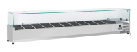 COOL HEAD Ingredientų vitrina VRX22/33, 11 x GN 1/4, 230V/160W, 335x440x2200 mm VRX 22/33 | E-gastro
