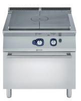 ELECTROLUX Dujinė viryklė su vientisu kaitinimo paviršiumi ir dujine orkaite, 800 mm. 371008 | E-gastro