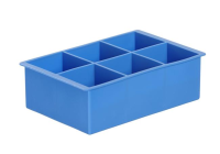 BARUP XL dydžio ledo kubelių forma, mėlyna, 170x110x(H)52 mm 679036 | E-gastro