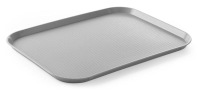 HENDI Didelis polipropileno padėklas Fast Food, šviesiai pilkas, 350×450×(H)20 mm 878804 | E-gastro