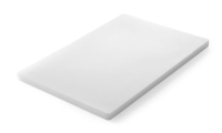 HENDI Pjaustymo lentelė su grioveliu, Balta, 600x400x(H)20mm 826393 | E-gastro