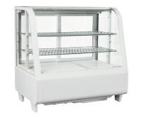 COOL HEAD Šaldoma vitrina RC100W, balta, 100 l. RC 100W | E-gastro