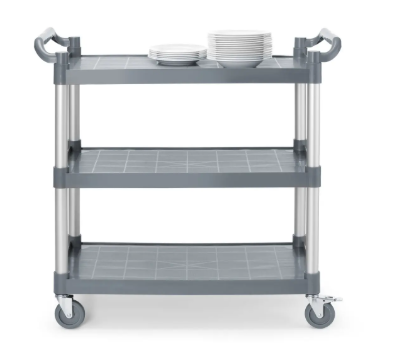 HENDI 3 lentynų polipropileno vežimėlis, didelis, AmerBox, 1010x500x(H)960mm 816264 | E-gastro