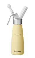 HENDI Grietinėlės plakiklis, 0,5 L, pastelinė geltona, Ø80x(H)260 mm 975855 | E-gastro