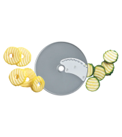 Robot Coupe Diskas daržovių pjaustyklei - rifliuotais griežinėliais 5 mm 27070W | E-gastro