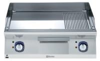 ELECTROLUX Elektrinė kepimo plokštuma, 2/3 poliruoto chromo + 1/3 rifliuota, 800 mm, 400V/8,4kW 371197 | E-gastro