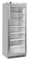 COOL HEAD Vertikalus šaldiklis QNXG400, stiklinės durys, plieno spalva, 400 l. QNXG 400 | E-gastro