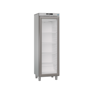 HOSHIZAKI Šaldiklis COMPACT FG420R L1 DR G E, stiklinės durys, nerūdijantis plienas, -19/-5°C, 265 l. FG420R L1 DR G E | E-gastro