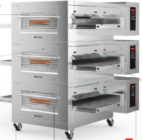 PIZZAGROUP Ventiliuojama tunelinė krosnis TNV80E elektrinė, 24 kW P09TN12020 | E-gastro