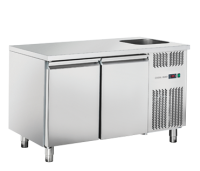 COOL HEAD Šaldomas stalas su plautuve RC2100LV, GN 1/1, 230V/184W, 700x850x1320 mm RC 2100LV | E-gastro