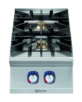 ELECTROLUX Dujinė viryklė 2 kaitviečių po 6kW, be spintelės, 400 mm. 391000 | E-gastro