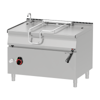 REDFOX Elektrinė paverčiama keptuvė su nerūdijančio plieno dugnu 120 l BR 90/120 E/N 00008715 | E-gastro