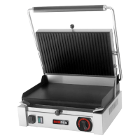 REDFOX Elektrinė lygi panini grilinė 41 × 24 cm tefloninė 230 V PM 2015 LTF 00007305 | E-gastro