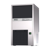 BREMA Ledo generatorius CB249A HC, su purkštuvų sistema, oro aušinimas 29 kg/24val. CB249AHC | E-gastro