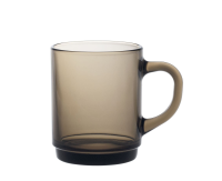 DURALEX Stiklinė su rankena VERSAILLES SEPIA, 0,26 L, ruda, 6 vnt., Ø72x(H)89 mm 4020CR06C1111 | E-gastro