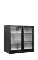 TEFCOLD Pobarinis šaldytuvas BA26H, 2 varstomos stiklinės durys, 190 l., 900 x 520 x 870 mm 45471 | E-gastro