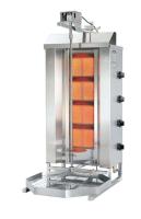 POTIS Dujinis kebabų grilis GD4/S, 14 kW, iki 70 kg mėsos, suskystintos dujos PG1402 | E-gastro
