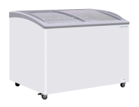 COOL HEAD Šaldymo dėžė su stumdomu stiklu, CG409A, 370 L. CG 409A | E-gastro