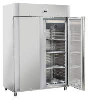 COOL HEAD Dviejų durų šaldytuvas QR12, GN 2/1, nerūdijantis plienas, 1255 L. QR 12 | E-gastro