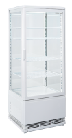 COOL HEAD Šaldoma vitrina RC98W, balta, 98 l. RC 98W | E-gastro
