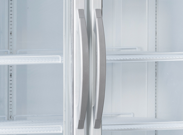 COOL HEAD Dviejų durų gėrimų šaldytuvas su švieslente TKG800H, baltas, 882 l. TKG 800H | E-gastro