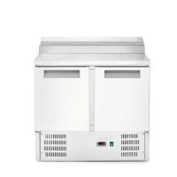 ARKTIC 2 durų šaldytuvo stalas su antstatu 900x695x(H)955mm 236222 | E-gastro