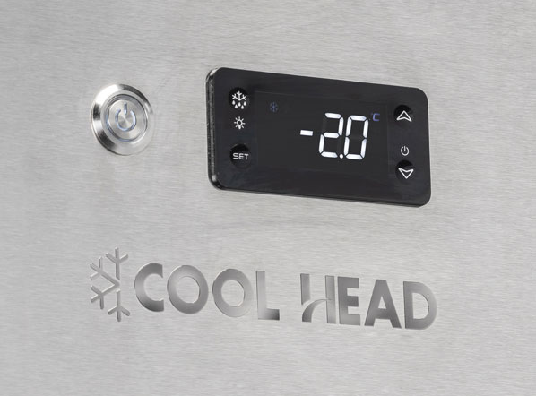 COOL HEAD Šaldytuvas kepykloms PA800TN - EURONORM, 600x800 mm.,nerūdijantis plienas, 800 L. PA 800TN | E-gastro