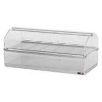 REDFOX Dviejų lygių neutrali vitrina 80x35, dvipusis atidarymas VEN 820 00004967 | E-gastro