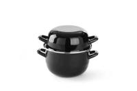 HENDI Midijų puodas su dangčiu, 2,5L, Ø200x(H)180mm 625002 | E-gastro