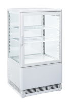 COOL HEAD Šaldoma vitrina RC58W, balta, 58 l. RC 58W | E-gastro
