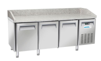 ARKTIC šaldytuvas su stalviršiu picoms kepti 3 durys 186 L 2025x800x(H)1040mm 236796 | E-gastro