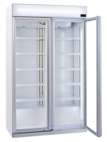 COOL HEAD Dviejų durų gėrimų šaldytuvas su švieslente DC1050C, baltas, 805 l. DC 1050C | E-gastro