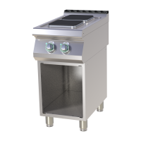 RM GASTRO Elektrinė viryklė su spintele SPQ 740 E 00008187 | E-gastro